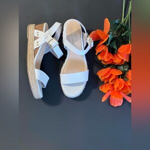 Tommy Bahama White Espadrille Shoes with Jute Sole